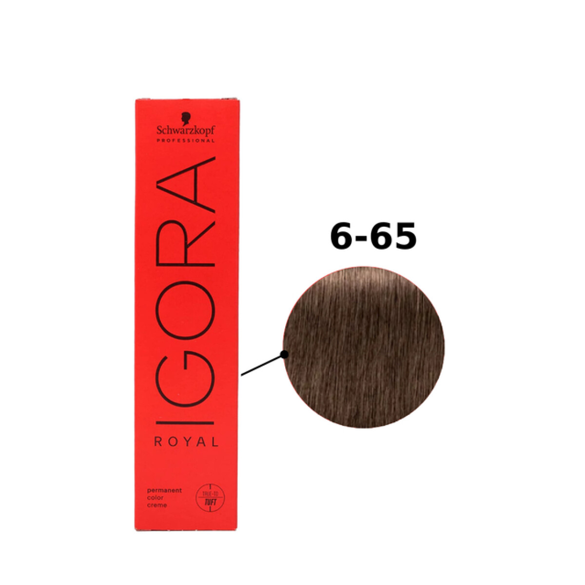 Igora Royal Professional Tintas - Nº 6-65 Rubio Oscuro Chocolate Dorado 