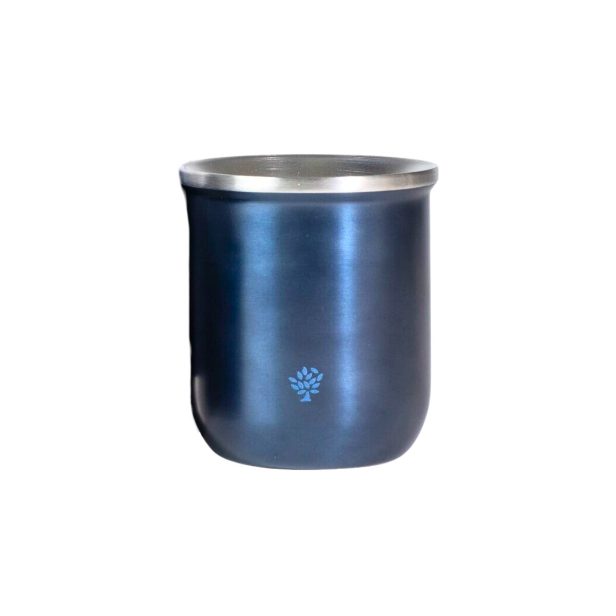 Mate Terrano Sicilia Acero Inoxidable - AZUL-METALIZADO 