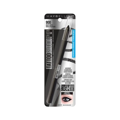 Lápiz Delineador Maybelline Tattoo Studio Deep Onix Lápiz Delineador Maybelline Tattoo Studio Deep Onix
