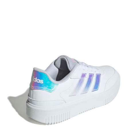 Championes de Mujer Adidas Courtblock Bold Blanco - Gris - Rosa