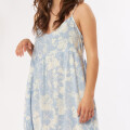 VESTIDO CORTO BENTA RUSTY Celeste