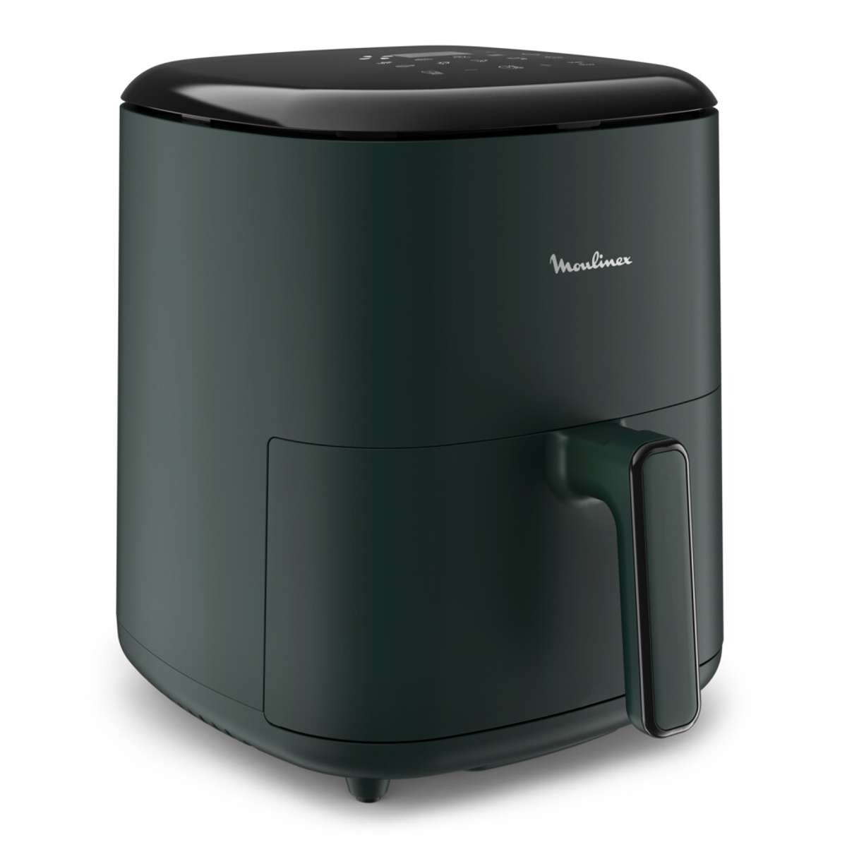Freidora Easy Fry Max Moulinex Sin Aceite 5 Litros 10 Programa - Color Verde Oscuro 