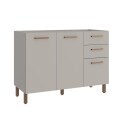 COCINA MODULADA 1.20 MT LOURO FREIJO / CINZA - SARDENHA COCINA MODULADA 1.20 MT LOURO FREIJO / CINZA - SARDENHA