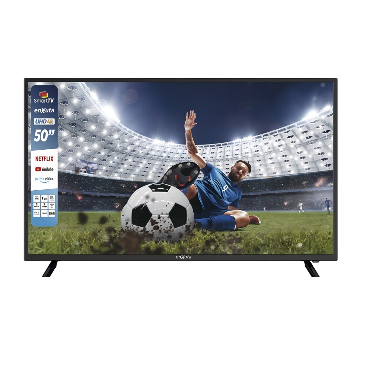 Smart Tv Enxuta 50' Ultrahd 4k Wifi Netflix Youtube — La Tentación