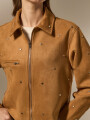 Campera Camelias Beige Oscuro