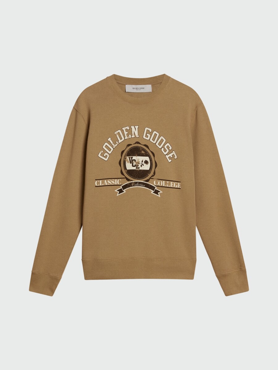 GOLDEN GOOSE - Buzo de algodón con estampado 
