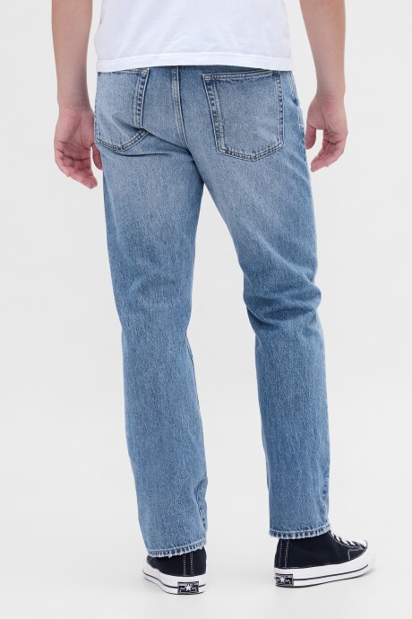 Jean Straight Relaxed Hombre Light Wash