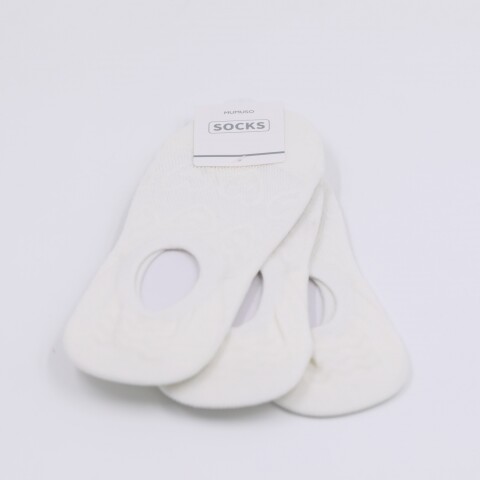 MEDIAS INVISIBLES TRANSPIRABLES PARA MUJER (CORAZÓN/3 PARES/BLANCOS) MEDIAS INVISIBLES TRANSPIRABLES PARA MUJER (CORAZÓN/3 PARES/BLANCOS)