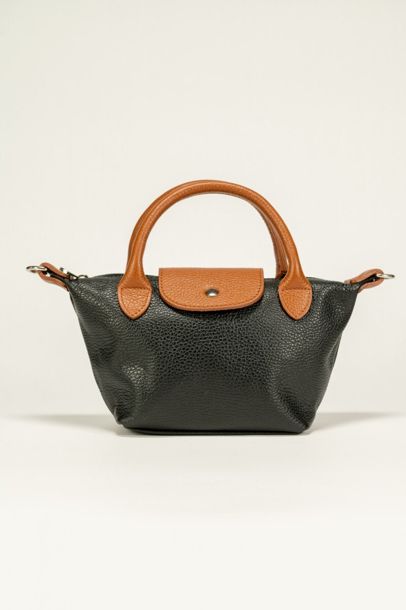 Cartera de cuero Mini - Negro 