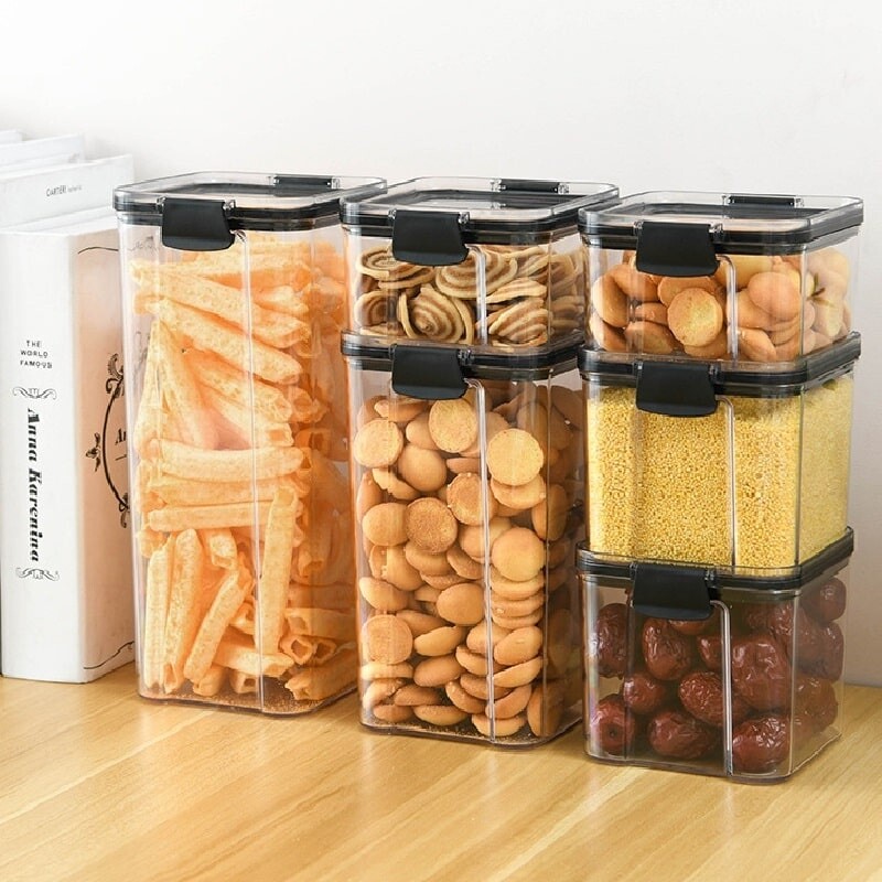 Contenedor plástico 1,3L para cocina Contenedor plástico 1,3L para cocina