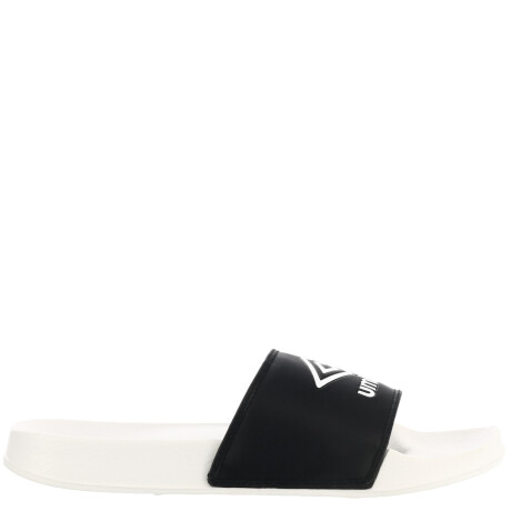 Chanclas de Hombre Umbro Locker Room Negro - Blanco