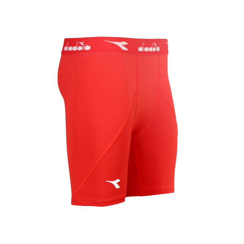 Diadora Hombre Leggings short - RED Rojo