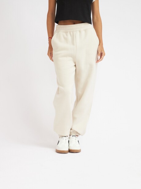 JOGGER PLUMA CRUDO
