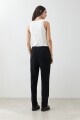 Jogger c/textura acanalada negro