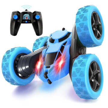 Auto A Control Remoto 360º Acrobático Stunt Juguete 4x4 Variante Color Azul