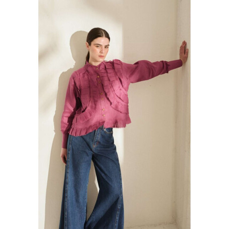 Camisa Vuelo Morado