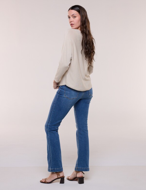 Buzo Básico Manga Dolman BEIGE