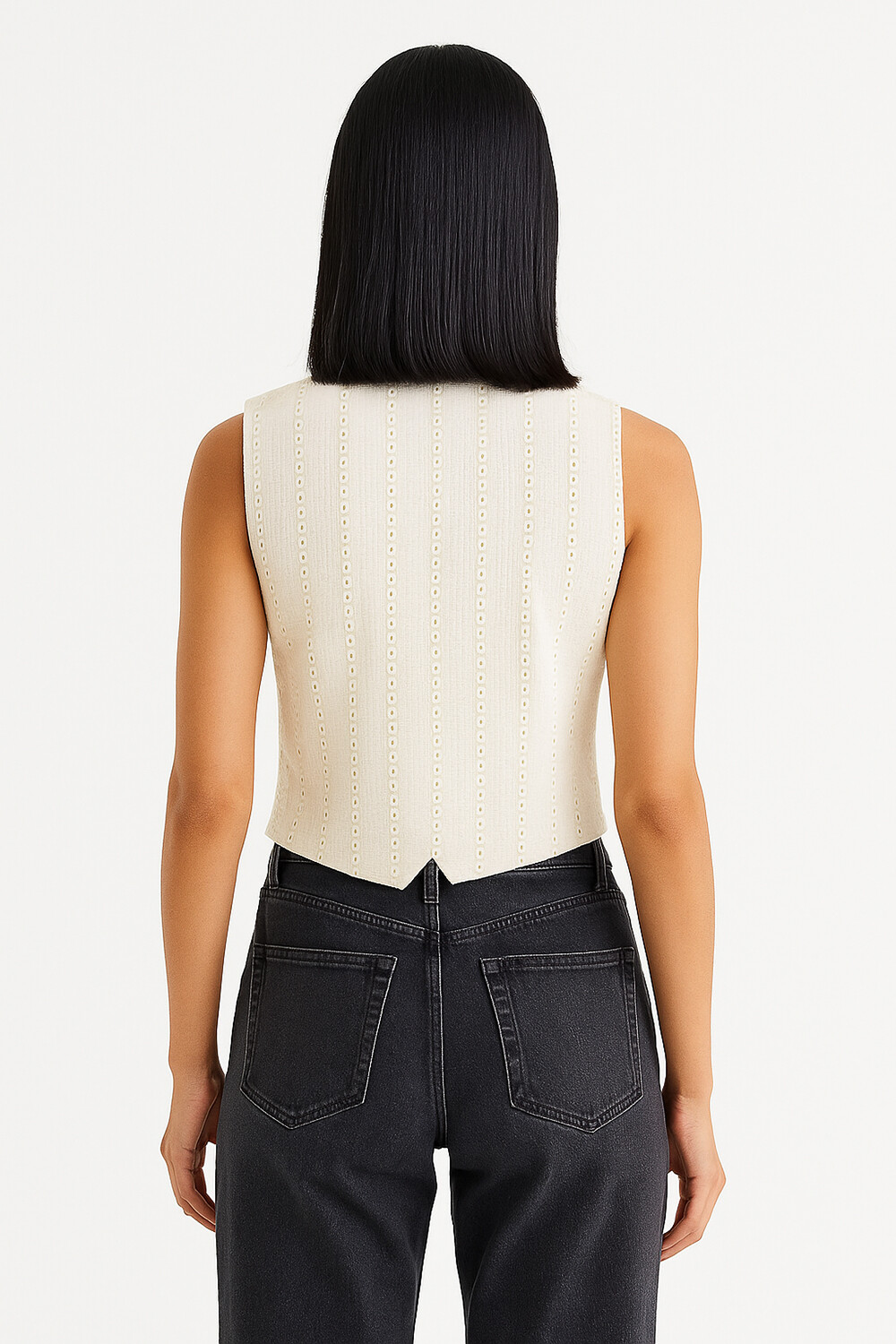 Chaleco Tami Marfil / Off White