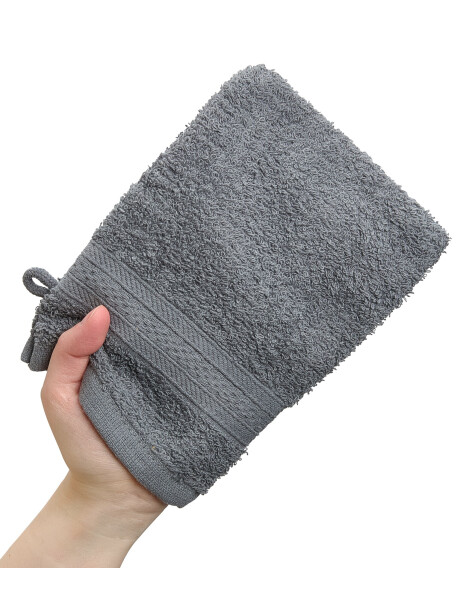 Manopla de baño UPPSALA 14x20 gris Manopla de baño UPPSALA 14x20 gris