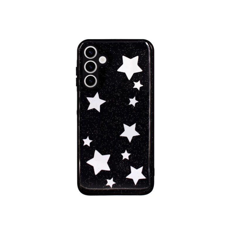 Protector para Samsung Galaxy S24 estrellas color negro Protector Para Samsung Galaxy S24 Estrellas Color Negro