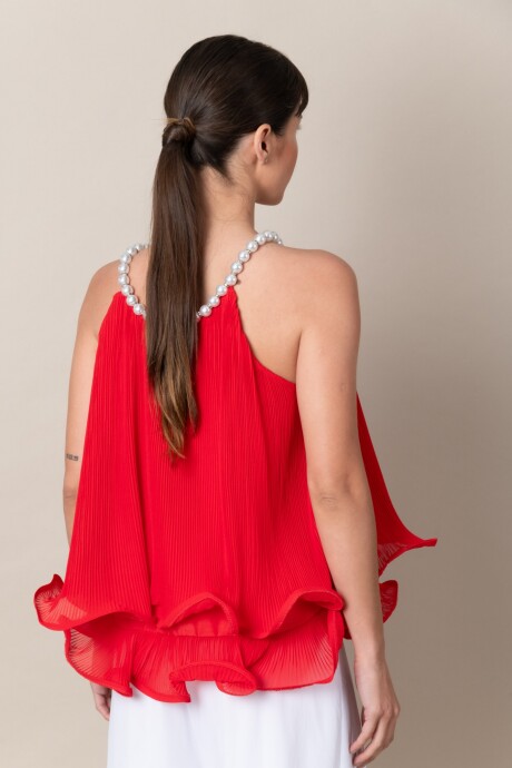 BLUSA LEYNA Rojo