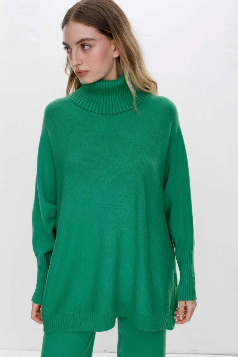 Sweater Azul Verde