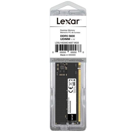 Memoria Lexar DDR5 16GB 5600MHZ 001