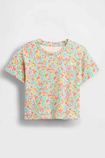 Remera Gràfico Manga Corta Toddler Niña Ditsy Floral