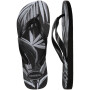 Sandalias Havaianas Aloha Hombre Negro/Negro/Gris