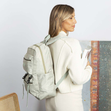 Mochila Nashville Oliva Claro