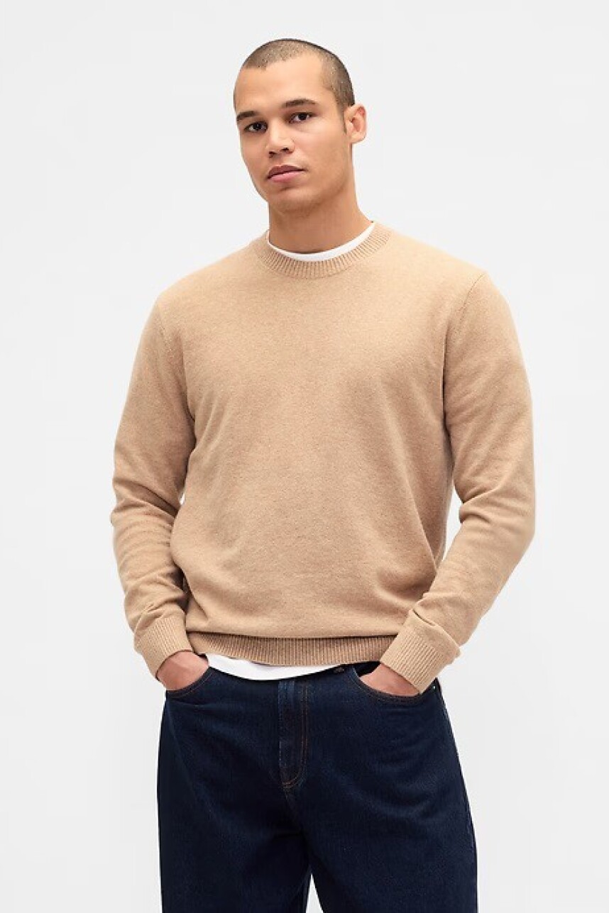 Buzo Cashsoft Hombre Camel 859 Global