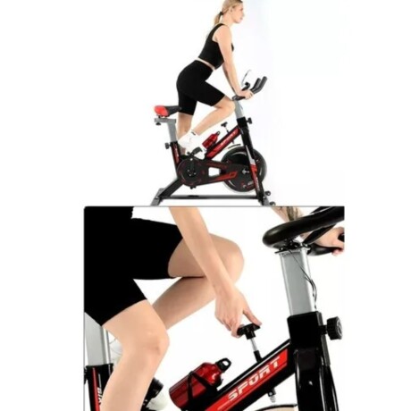 Bicicleta estática sport spinning 13Kg Rojo