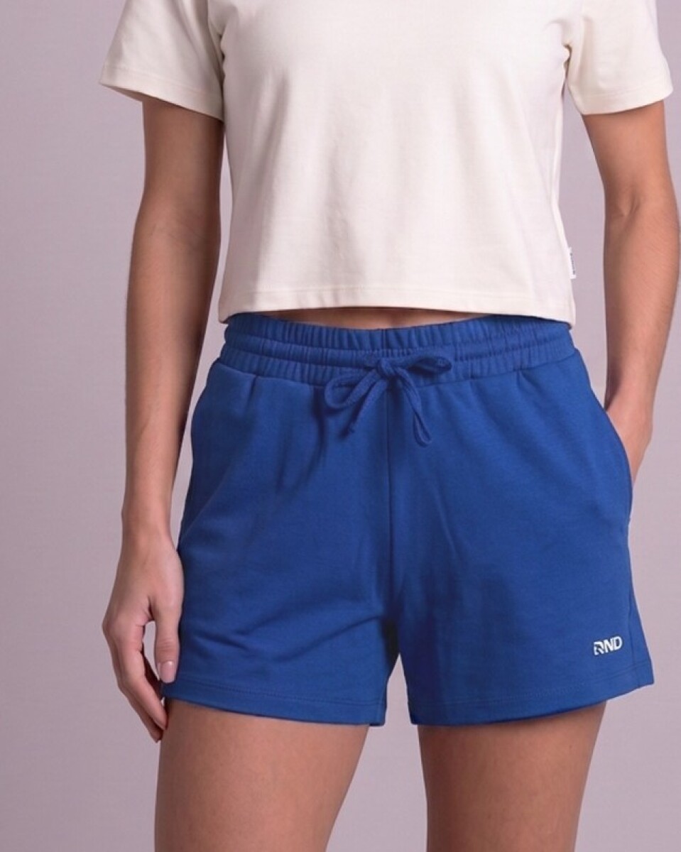 Short de Moletón. - Azul 