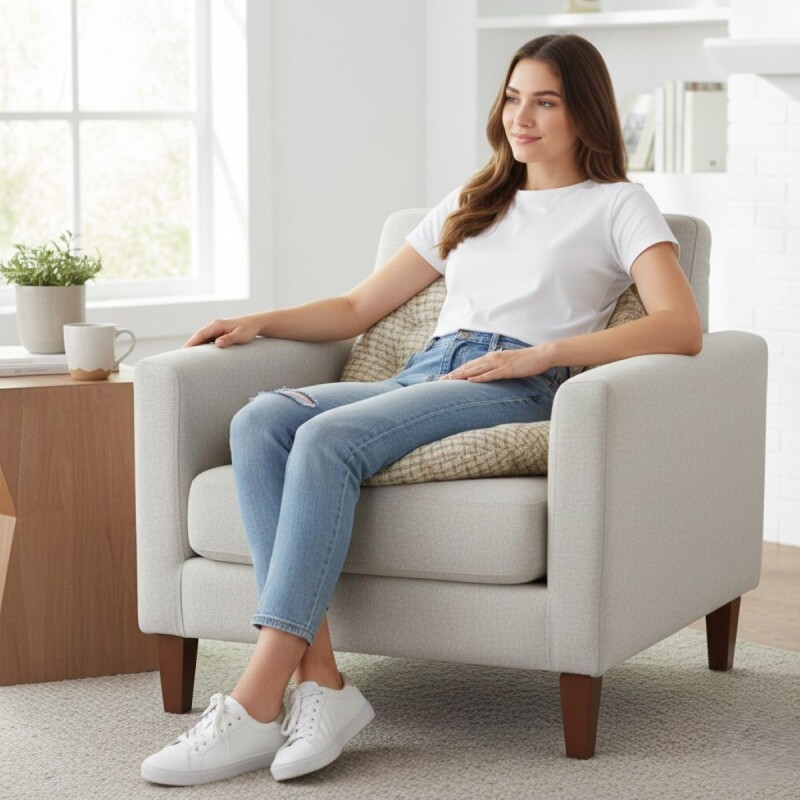 COJIN RED AMARILLO/GRIS P/SILLON 60CM Unica