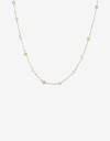 Collares Cortos Color Dorado