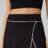 Faldas On-The-Go Classic Mini Skirt Mujer Black/Classic White