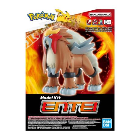 Entei - Pokemon - Model Kit (Requiere Armado) Entei - Pokemon - Model Kit (Requiere Armado)