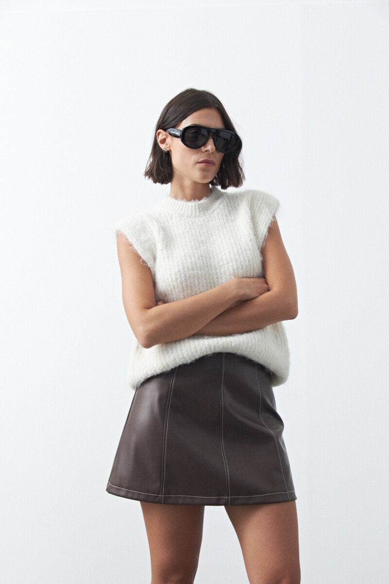 FALDA VIVI Chocolate