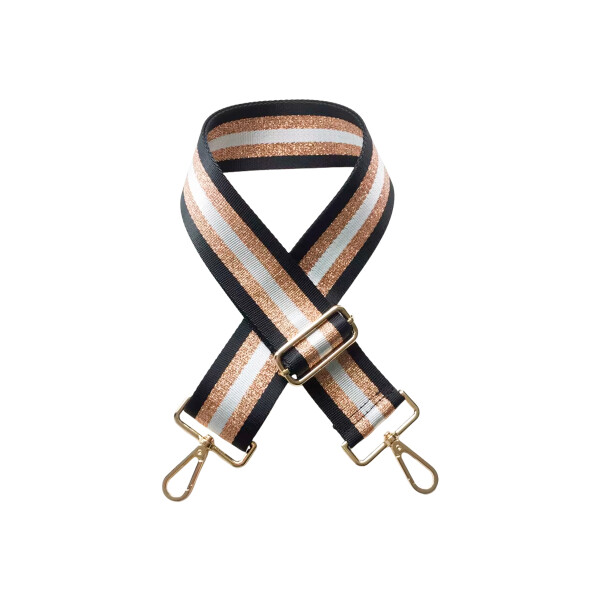 Correa para bolso color negro/dorado Correa Para Bolso Color Negro/dorado