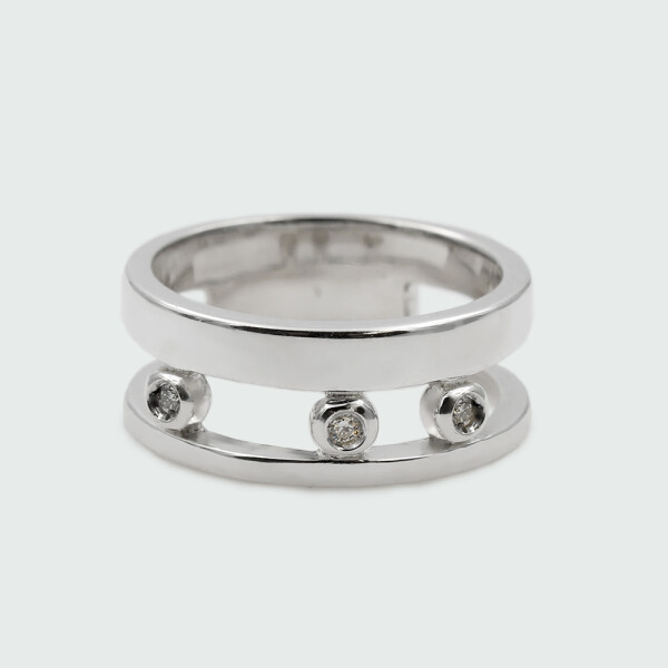 Anillo Jacinta de plata 925 y brillantes. Anillo Jacinta de plata 925 y brillantes.