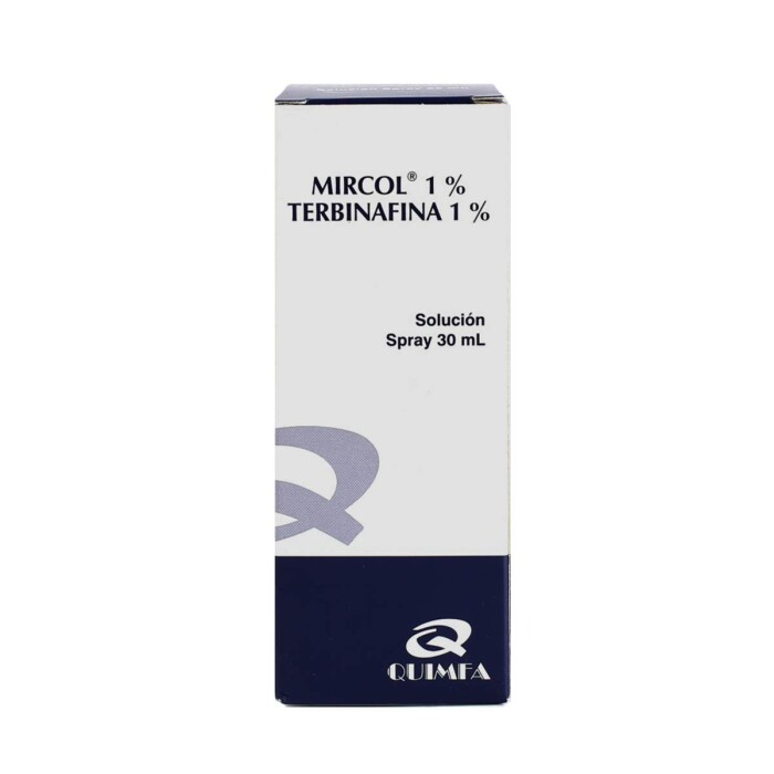 MIRCOL 1% SOL. SPRAY FR. X 30 ML. única
