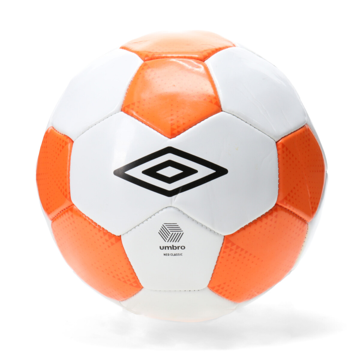 Pelota Umbro Classic - Blanco - Negro - Anaranjado 