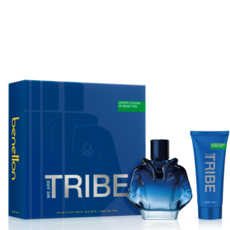 Cofre Benetton Perfume Tribe EDT 90ml + Shower Gel 75ml Cofre Benetton Perfume Tribe EDT 90ml + Shower Gel 75ml