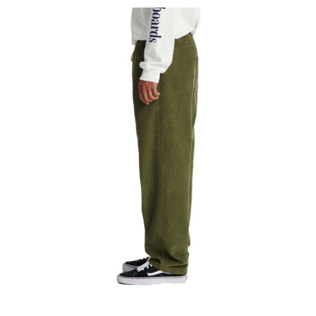 Pantalon Critical Slide Fever Cord Verde