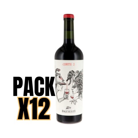 Pack vinos blend Bresesti corte 2 x 12 Botellas 750cc Pack vinos blend Bresesti corte 2 x 12 Botellas 750cc