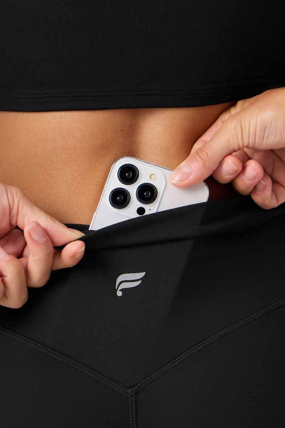 Short The No-Seam PureLuxe TLC 4" Mujer Black