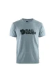 Fjällräven Logo T-shirt M Uncle Blue-Melange