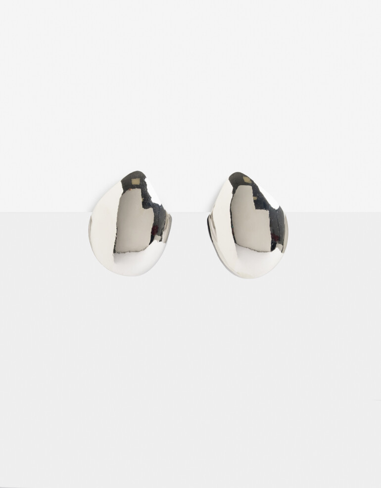 Aros Pasantes Metal Aros Pasantes Metal Plateado - Plateado Rodio