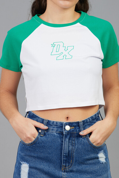 T-SHIRT FAY DIXIE Verde