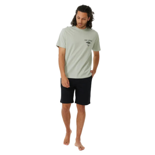 Remera Rip Curl Fade Out Icon Tee - Verde Remera Rip Curl Fade Out Icon Tee - Verde